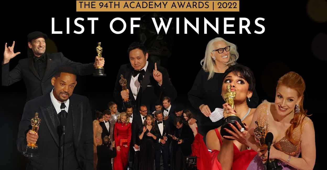 Oscars 2022: Complete List Of Nominees & Winners – BRITISHBROADCASTER.COM